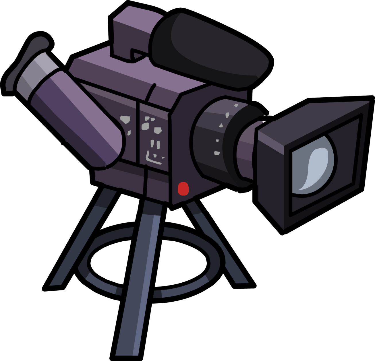 a video camera on a tripod