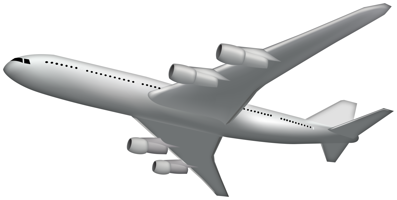 an airplane flying in the sky