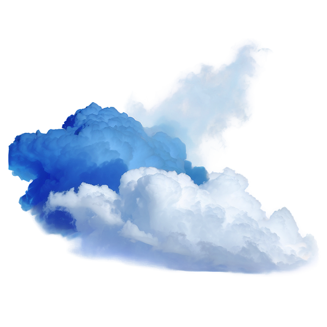 a cloud in the sky