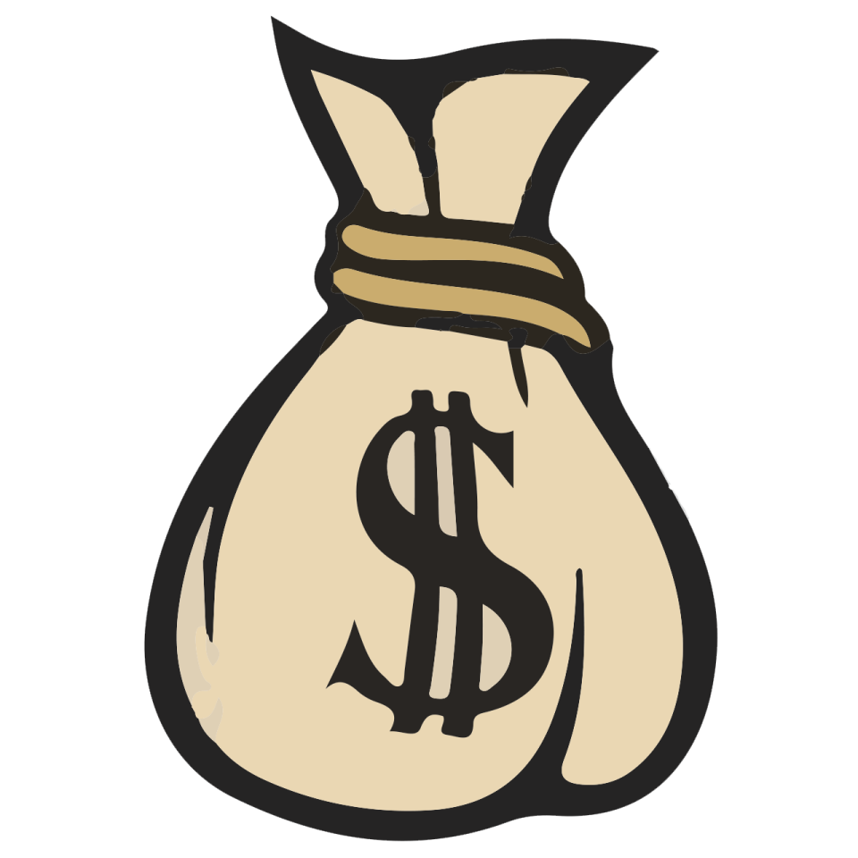 a bag of money