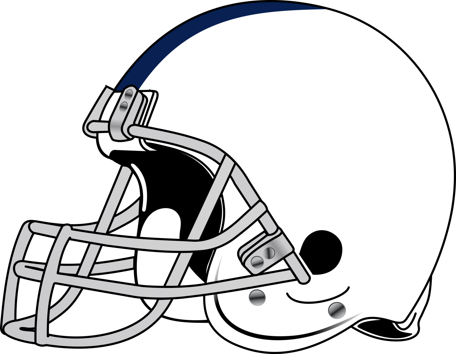 a football helmet on a white background