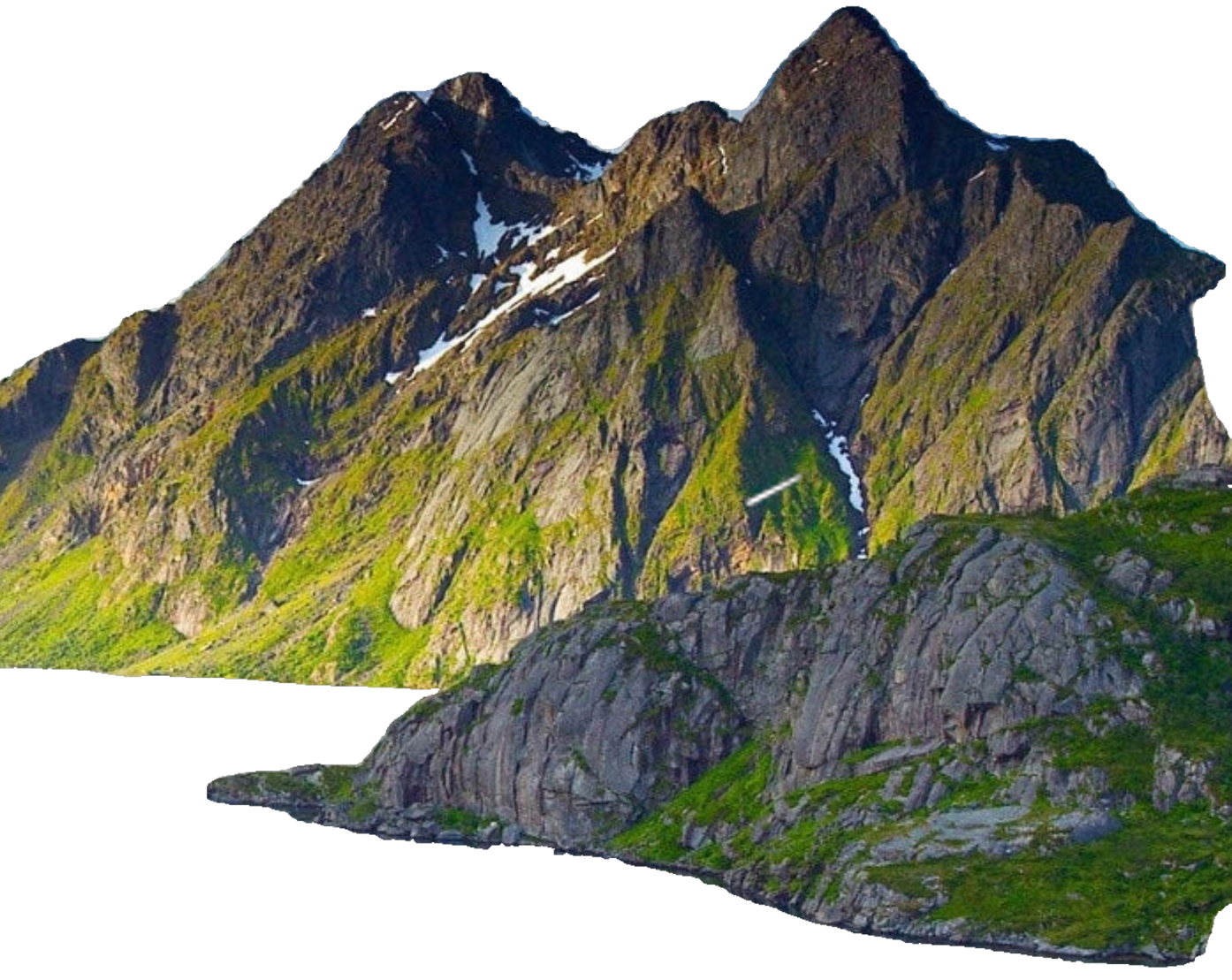 a group of mountains with snow on them