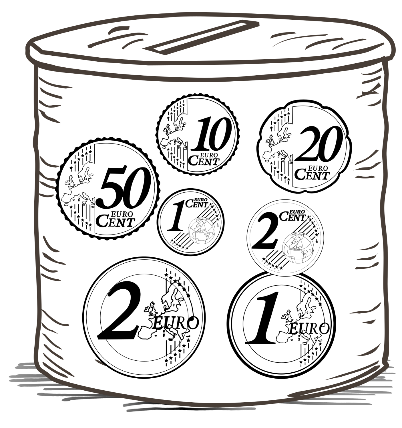 a roll of money with the numbers on it