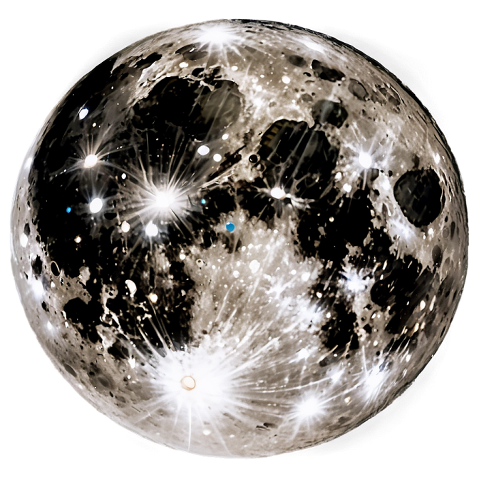 a black and white image of the moon