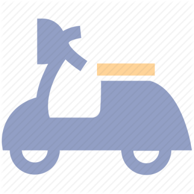 an icon of a scr motorcycle