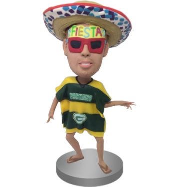 a cartoon character in a sombre hat and sunglasses