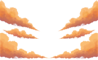 a set of clouds in the sky