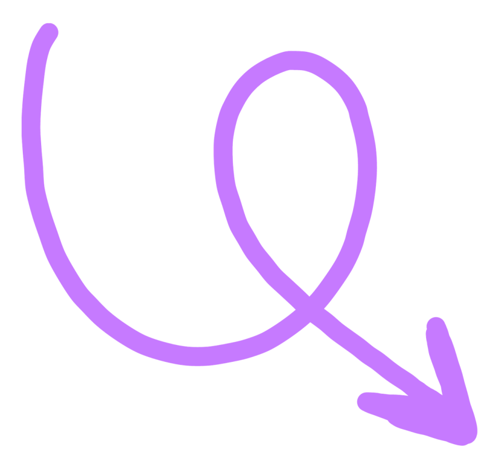 the letter q with an arrow pointing up