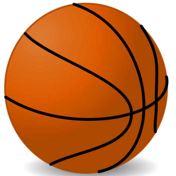 a basketball ball on a white background