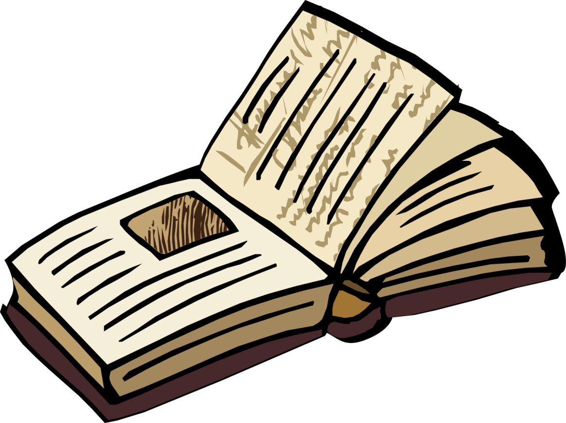 an open book