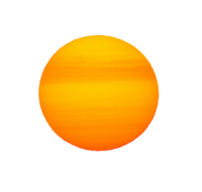 the sun as seen from space