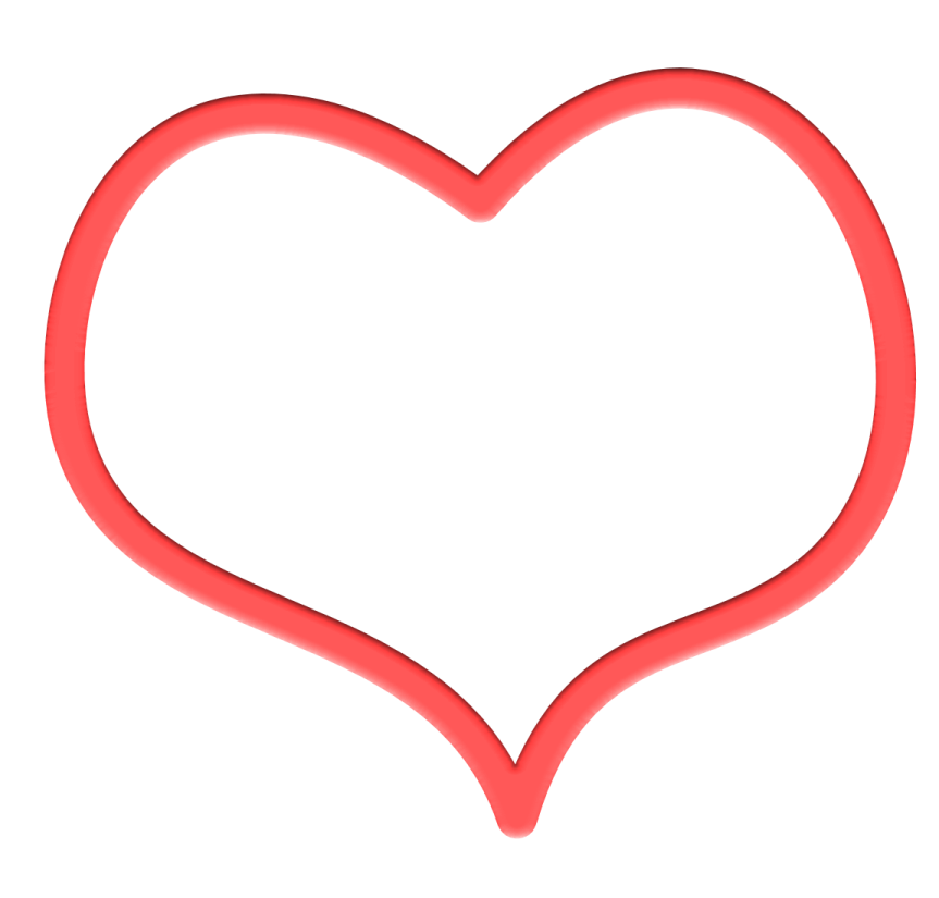 a red heart shaped cookie cutter