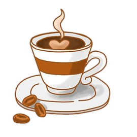 a cup of coffee on a saucer
