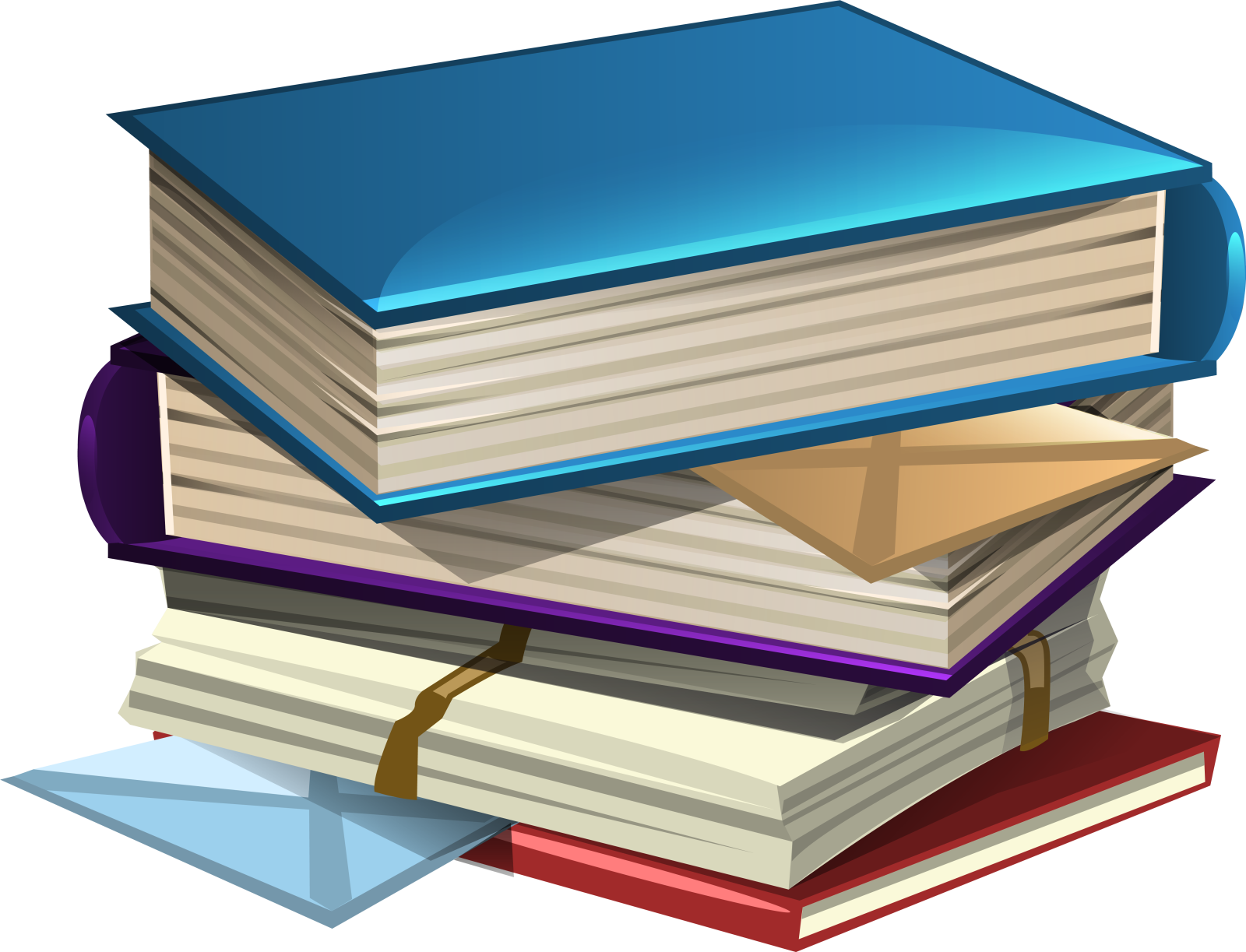 stack of books clipart