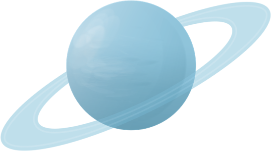 a blue egg with saturn in the background