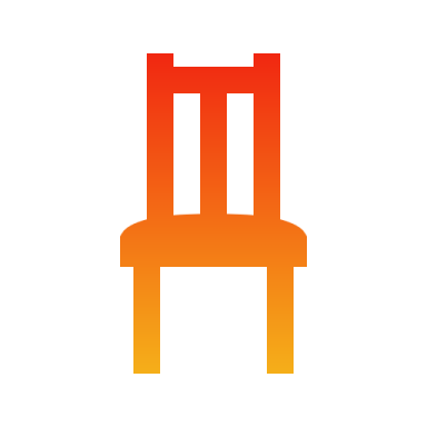 an orange suitcase icon