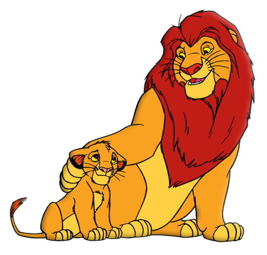 the lion and cub