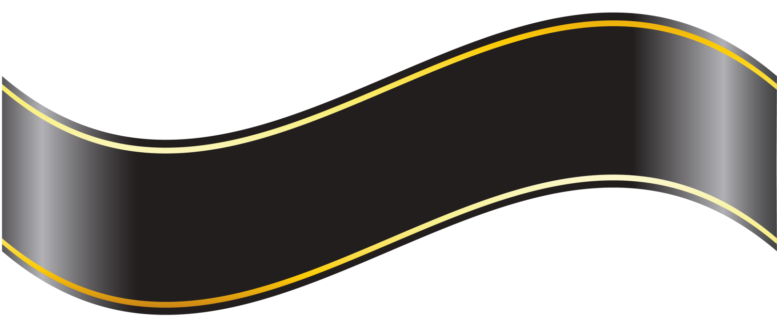 an image of a black and yellow wave