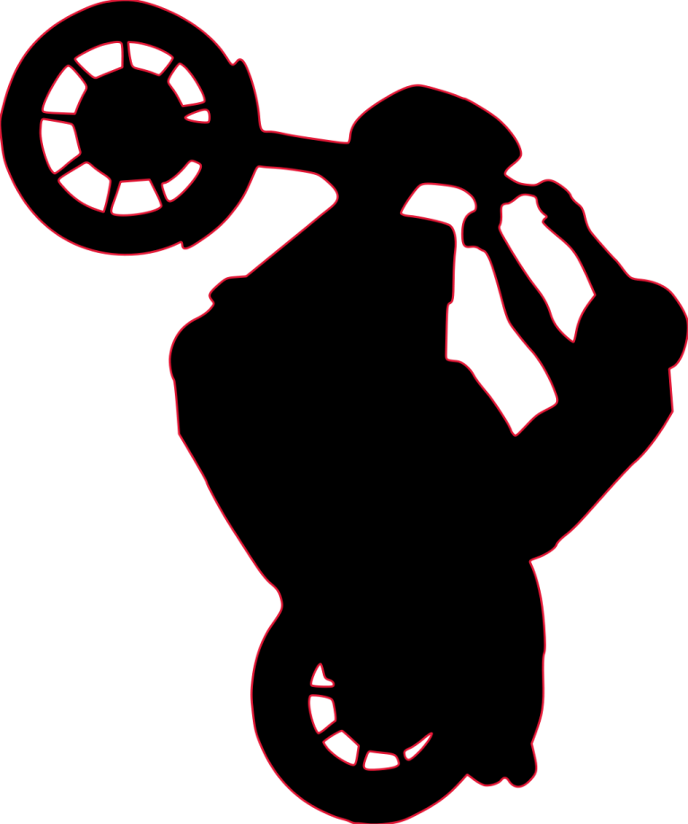 a silhouette of a man playing golf