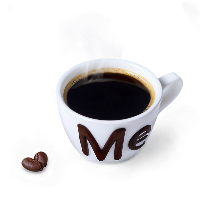 a cup of coffee with the word love written on it