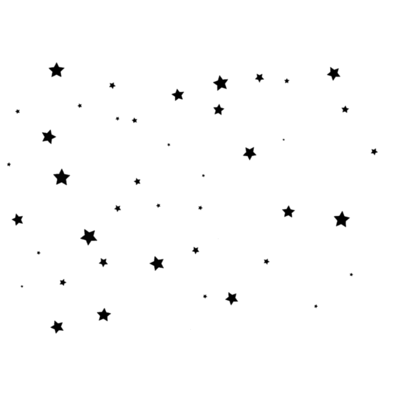 a black and white image of stars