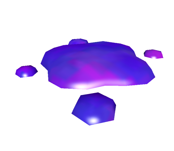 an image of a blue and purple object