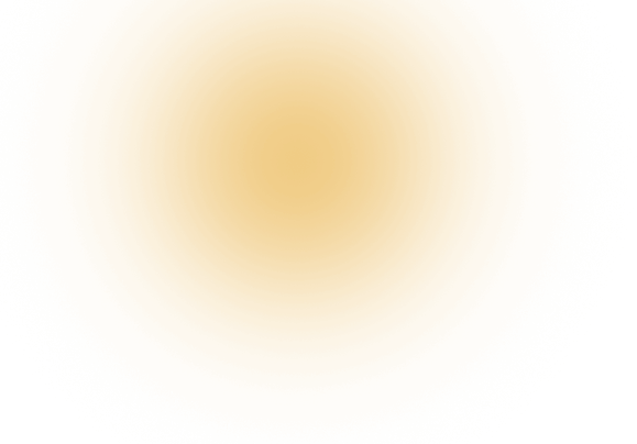 a white background with an orange circle
