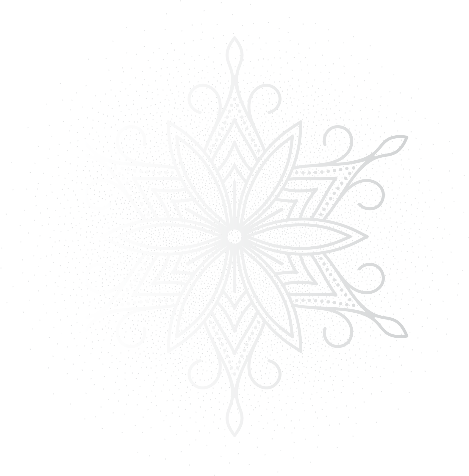 a white background with a floral design