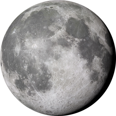 an image of the moon on a white background
