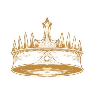 a crown on a white background