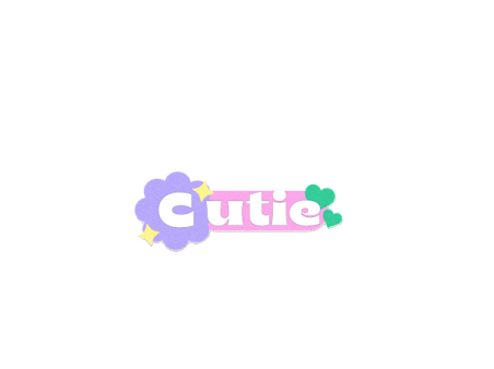 the word cut on a white background