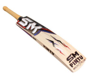 a cricket bat on a white background