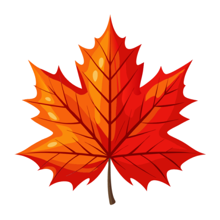 a red maple leaf