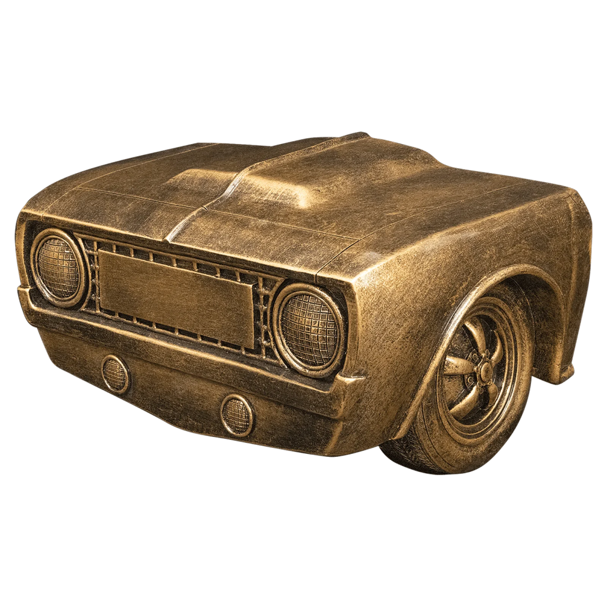 a 3d model of an old car