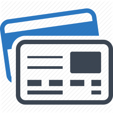 a credit card icon