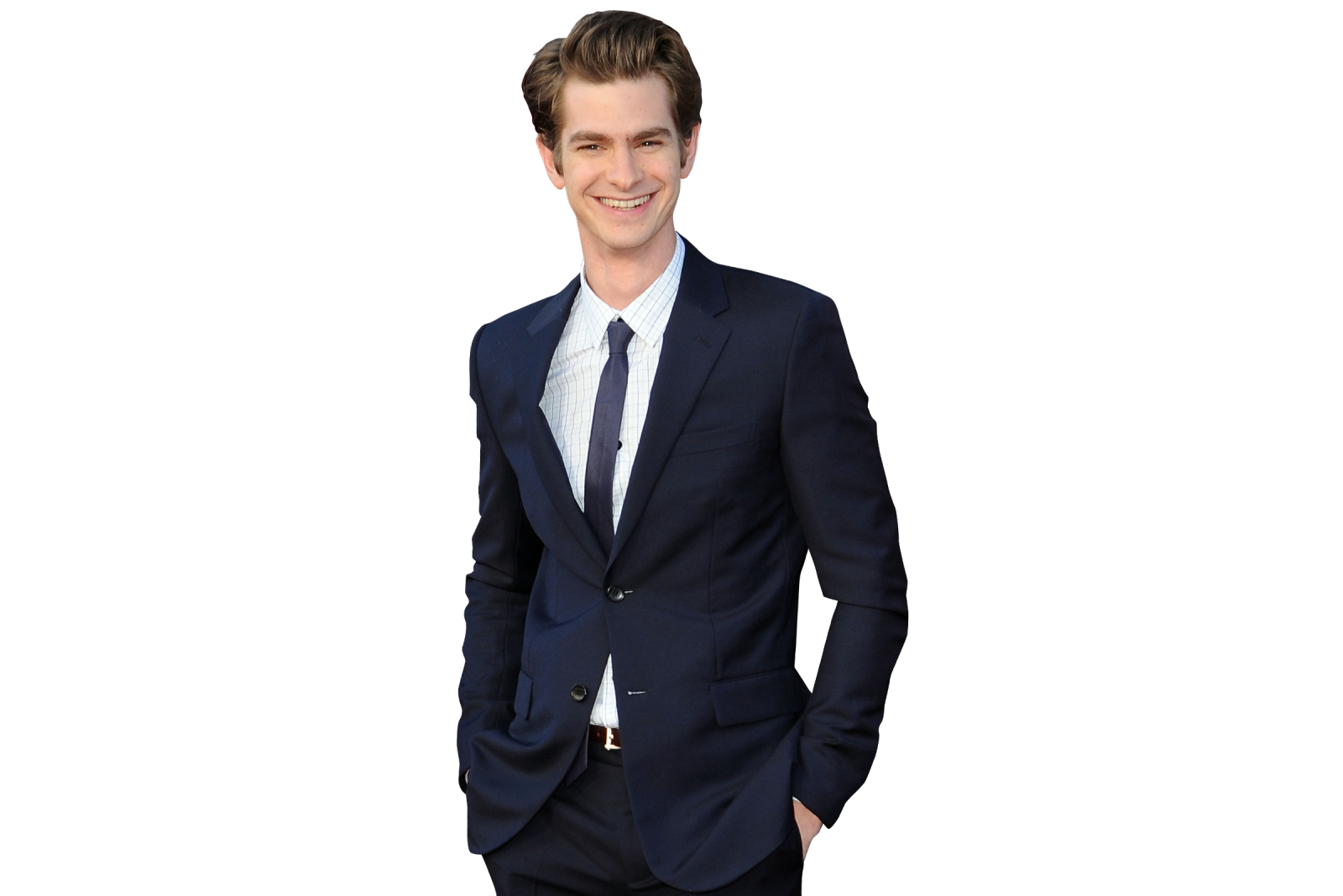 a man in a suit and tie posing for a picture