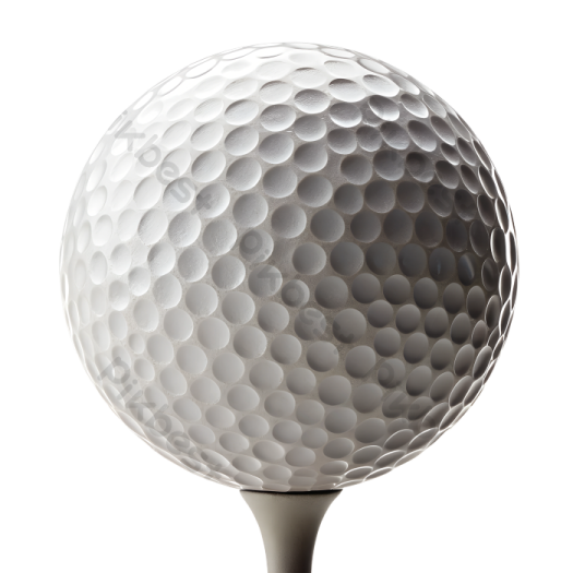 a golf ball on top of a tee