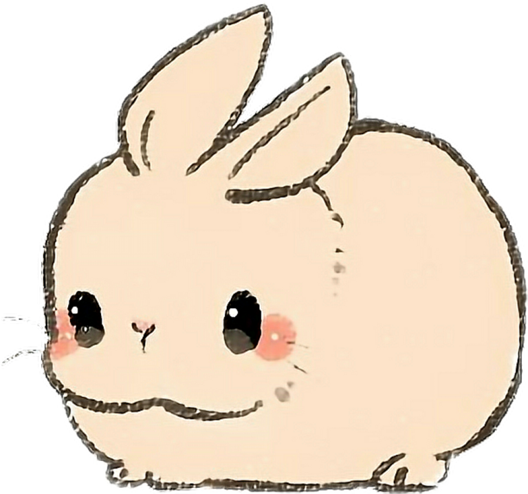 a white rabbit sitting on top of a table