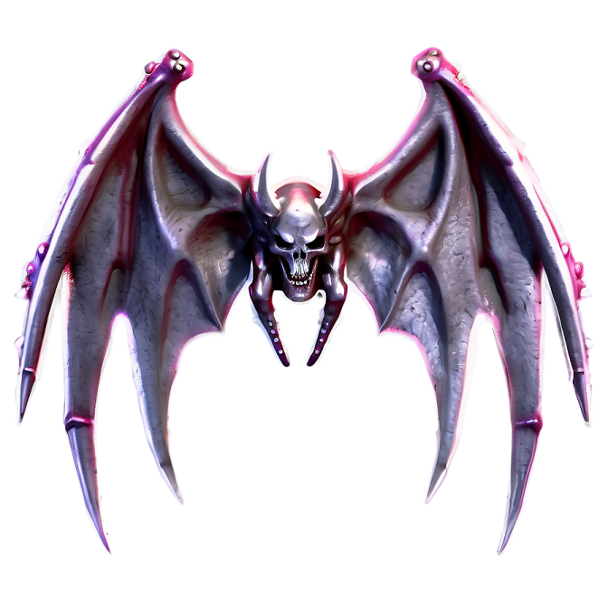an image of a demonic demon with wings