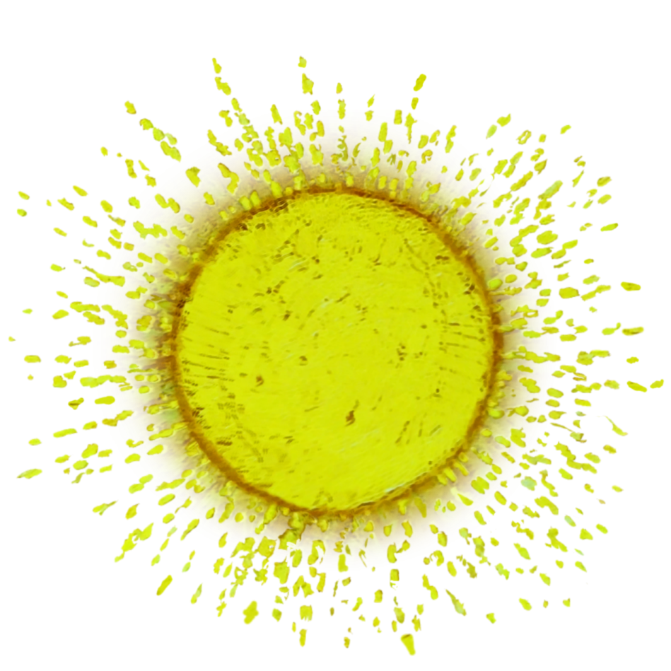 a yellow substance on a white background