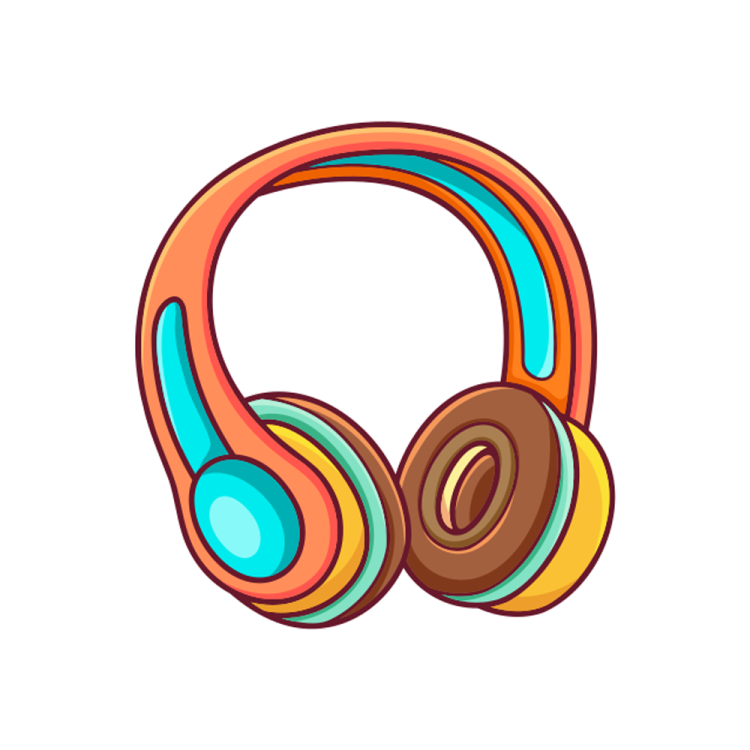 a pair of headphones