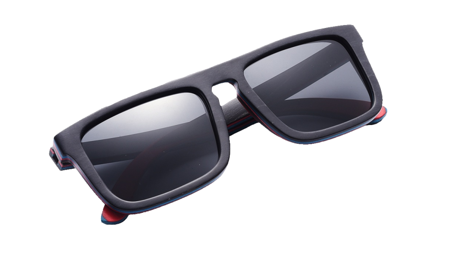 a pair of sunglasses on a white background