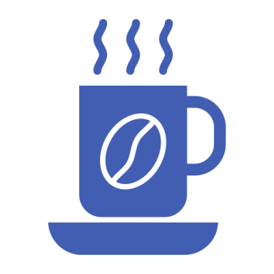 a cup of coffee with steam rising