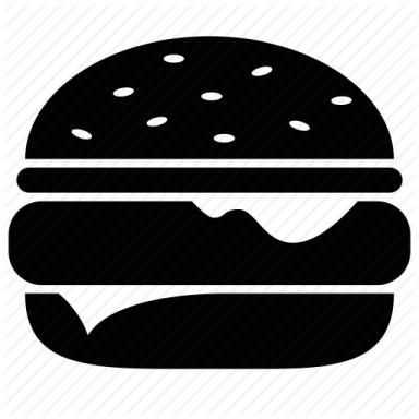 a hamburger icon on a white background