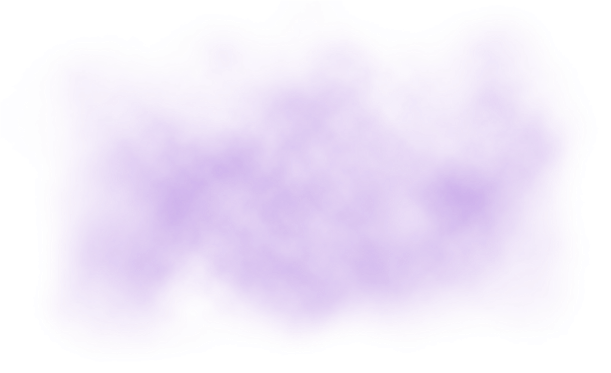 purple smoke on a white background