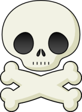 a skull and crossbone