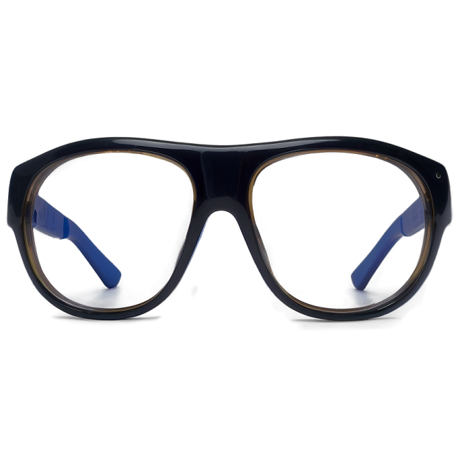 a pair of glasses on a white background