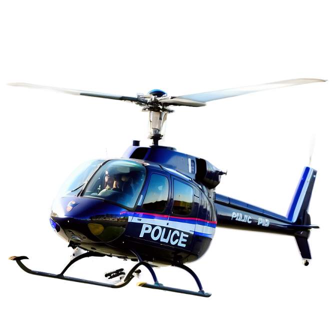 a police helicopter flying in the sky
