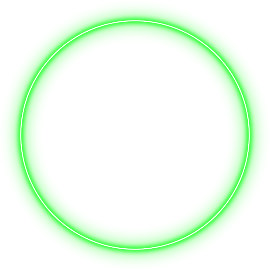 a black circle with a white background