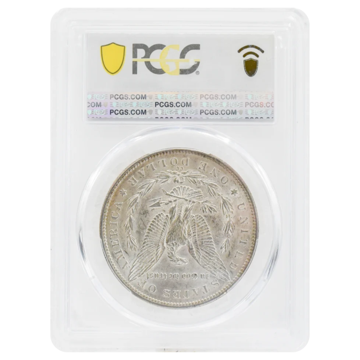 1878 - o morgan silver dollar pcgs ms6